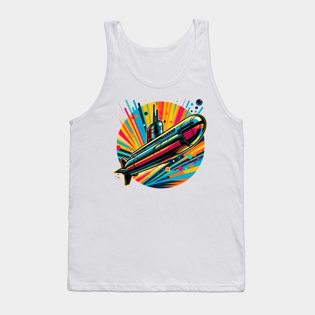 Submarine Tank Top by Vehicles-Art